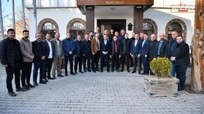 AK Parti Malatya Milletvekili Abdurrahman Babacan, Malatya Muhtarlar Derneği’nde 13