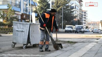 Yeşilyurt Belediyesi Temizlik Hizmetleri Müdürlüğü ekipleri, Ramazan ayında ilçe genelinde