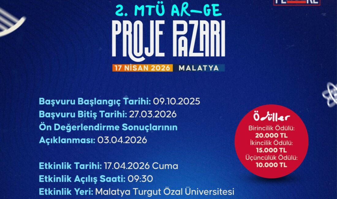 Malatya Turgut Özal Üniversitesi tarafından ikinci kez düzenlenecek “II. MTÜ