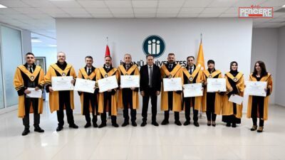 İnönü Üniversitesi Rektörlük Senato Salonu’nda düzenlenen törende profesörlük ve doçentlik
