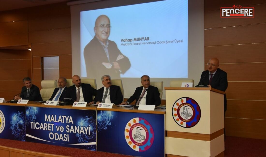 Malatya Ticaret ve Sanayi Odası, 46 yıllık meslek hayatında ekonomi