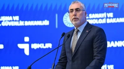 Çalışma ve Sosyal Güvenlik Bakanı Vedat Işıkhan, Beştepe’de düzenlenen “Emek