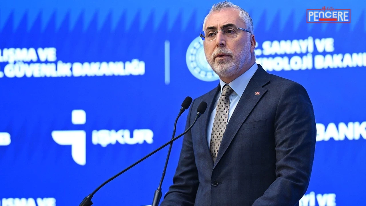 Çalışma ve Sosyal Güvenlik Bakanı Vedat Işıkhan, Beştepe’de düzenlenen “Emek