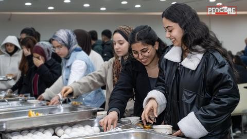 "Kampüste Ramazan Ayı Programı" kapsamında İnönü Üniversitesinde öğrenciler