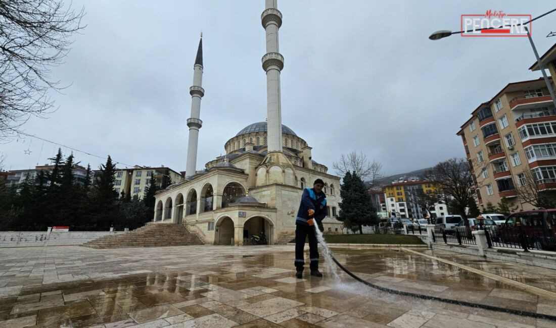 Battalgazi Belediyesi, Ramazan Bayramı öncesinde ilçe genelindeki cami ve mezarlıklarda