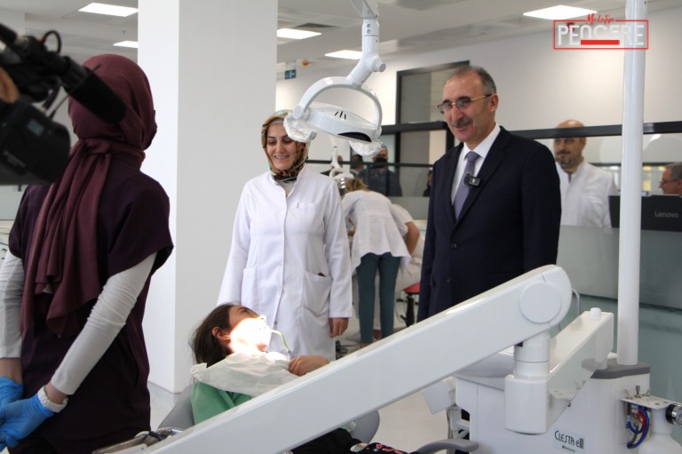 Elazığ’da Fırat Üniversitesi bünyesinde yapımı tamamlanan Diş Hekimliği Fakültesi ve