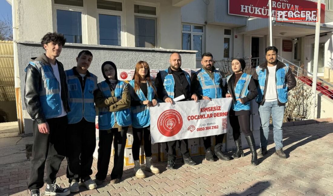 Malatya’nın Arguvan ilçesinde Kimsesiz Çocuklar Derneği tarafından yürütülen sosyal destek