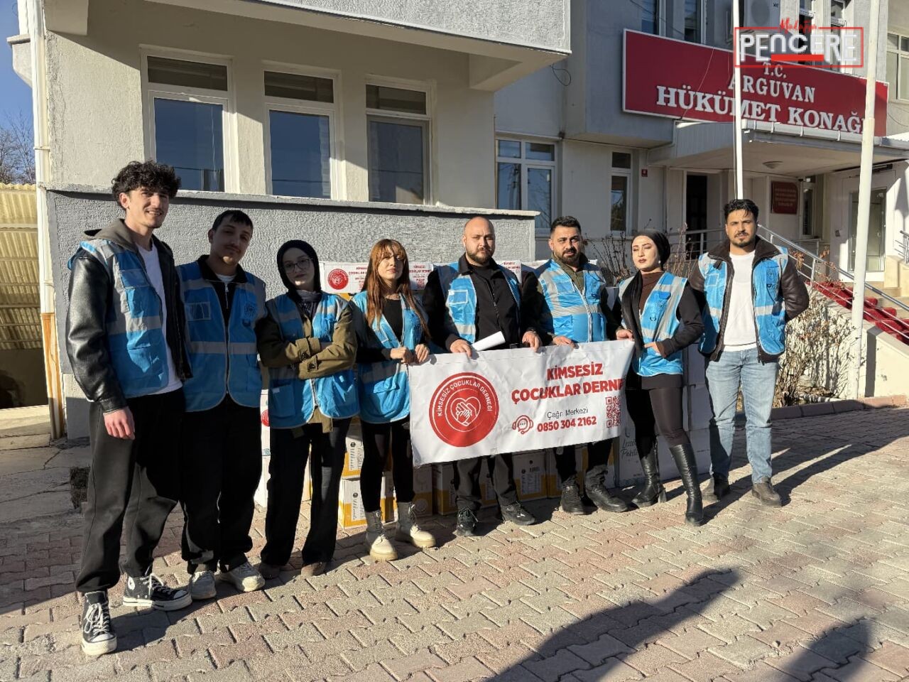 Malatya’nın Arguvan ilçesinde Kimsesiz Çocuklar Derneği tarafından yürütülen sosyal destek