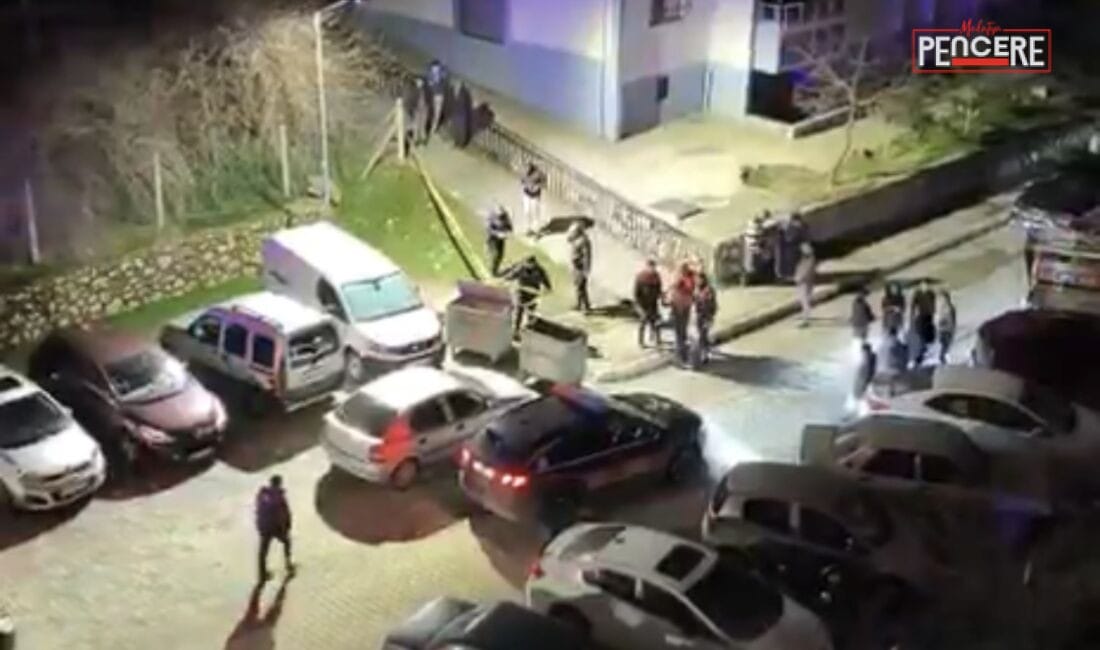 Malatya’nın Yeşilyurt ilçesinde boşandığı eşinin evine giderek taşkınlık çıkardığı iddia