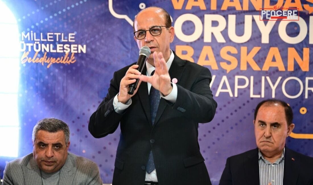 Yeşilyurt Belediyesi’nin “Vatandaş Soruyor, Başkan Cevaplıyor” toplantıları Aşağıbağlar Mahallesi’nde devam
