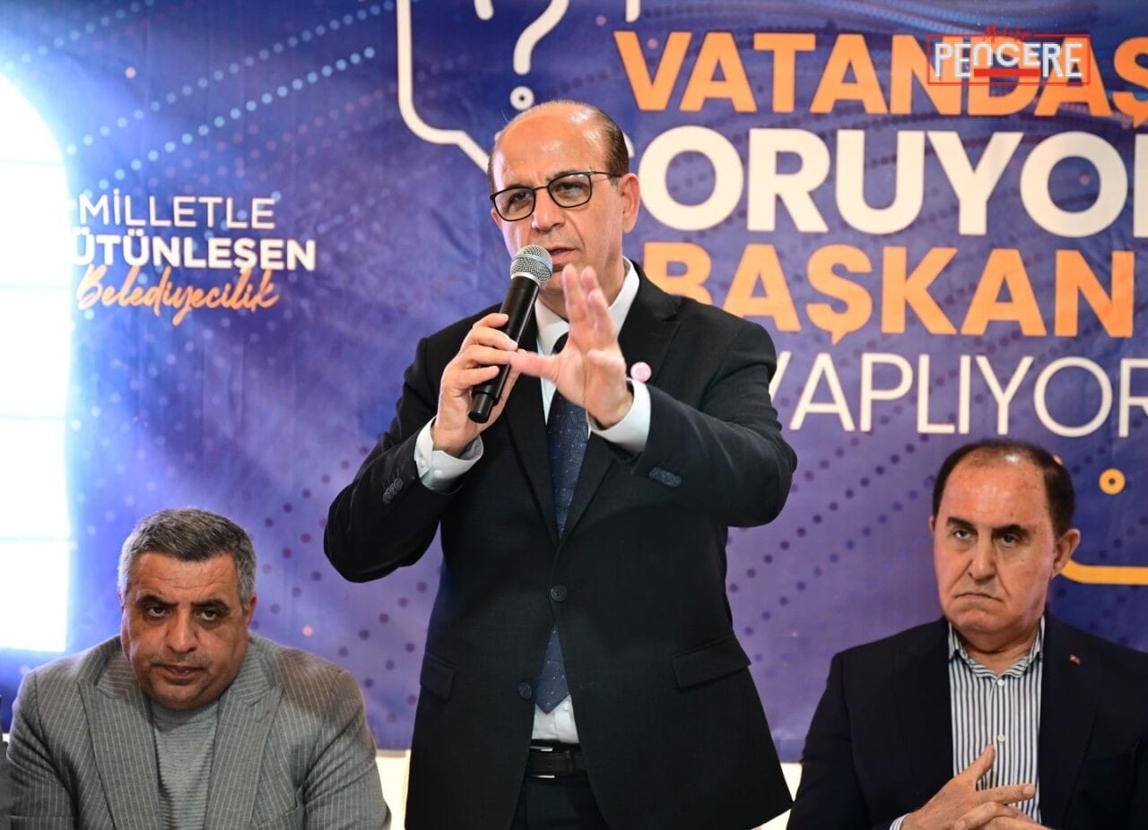 Yeşilyurt Belediyesi’nin “Vatandaş Soruyor, Başkan Cevaplıyor” toplantıları Aşağıbağlar Mahallesi’nde devam
