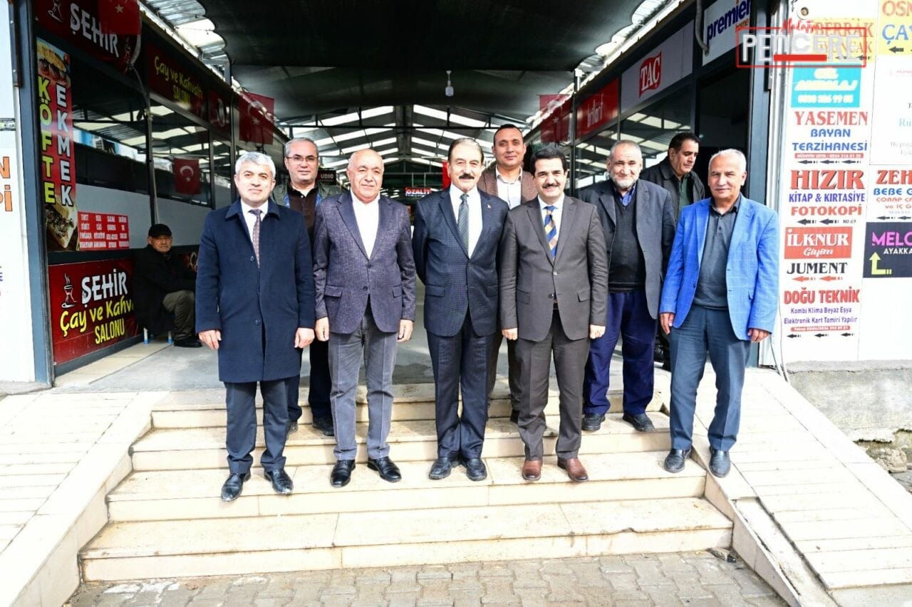 Battalgazi Belediye Başkanı Bayram Taşkın’ın esnaf odalarına gerçekleştirdiği ziyarette, deprem