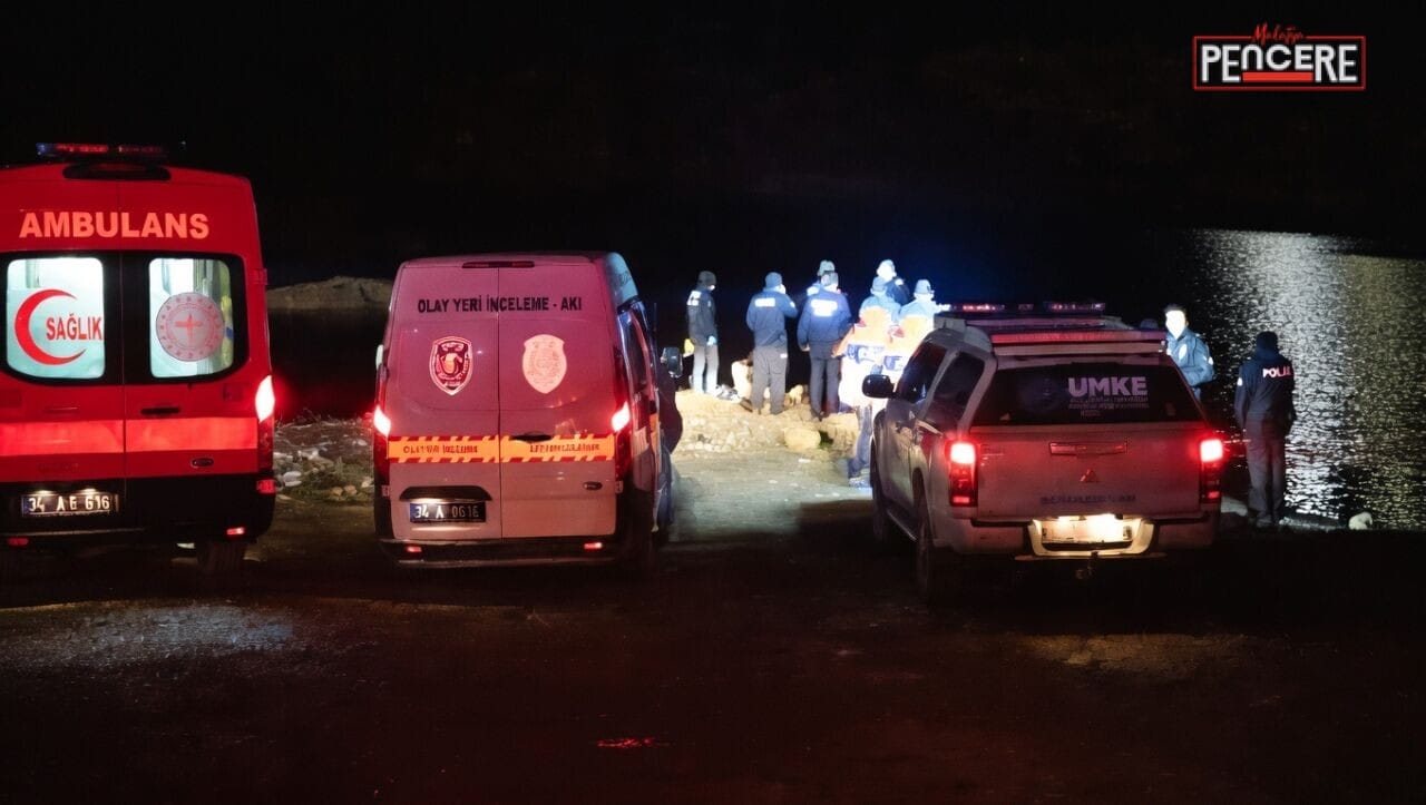 Malatya’nın Yeşilyurt ilçesinde bulunan Beylerderesi Göleti’nde akşam saatlerinde bir erkek