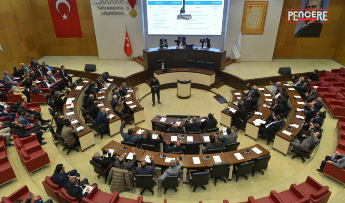 Kahramanmaraş Büyükşehir Belediyesi Mart ayı olağan meclis toplantısında önemli kararlar