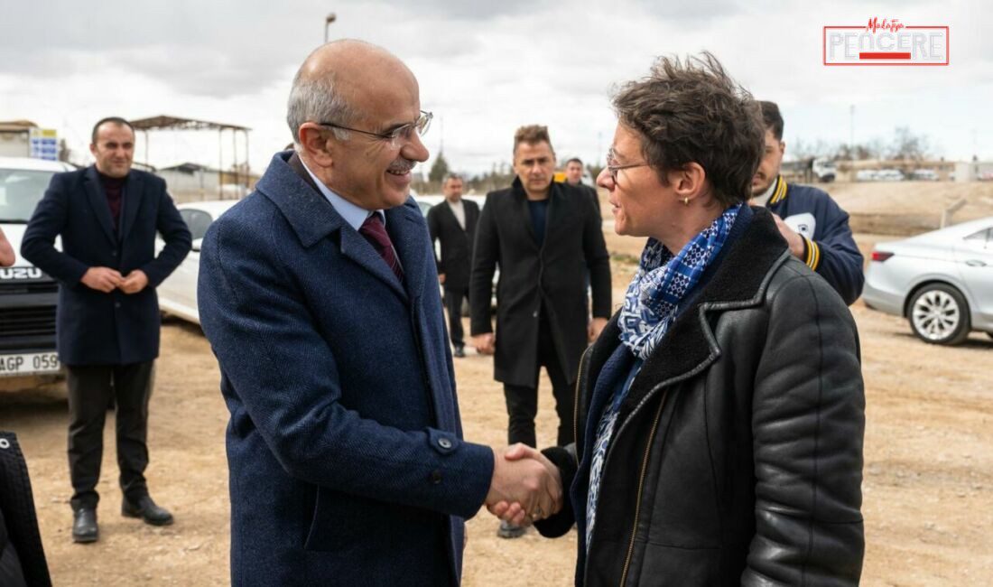 Malatya Büyükşehir Belediye Başkanı Sami Er, Fransa’nın Türkiye Büyükelçisi Isabelle