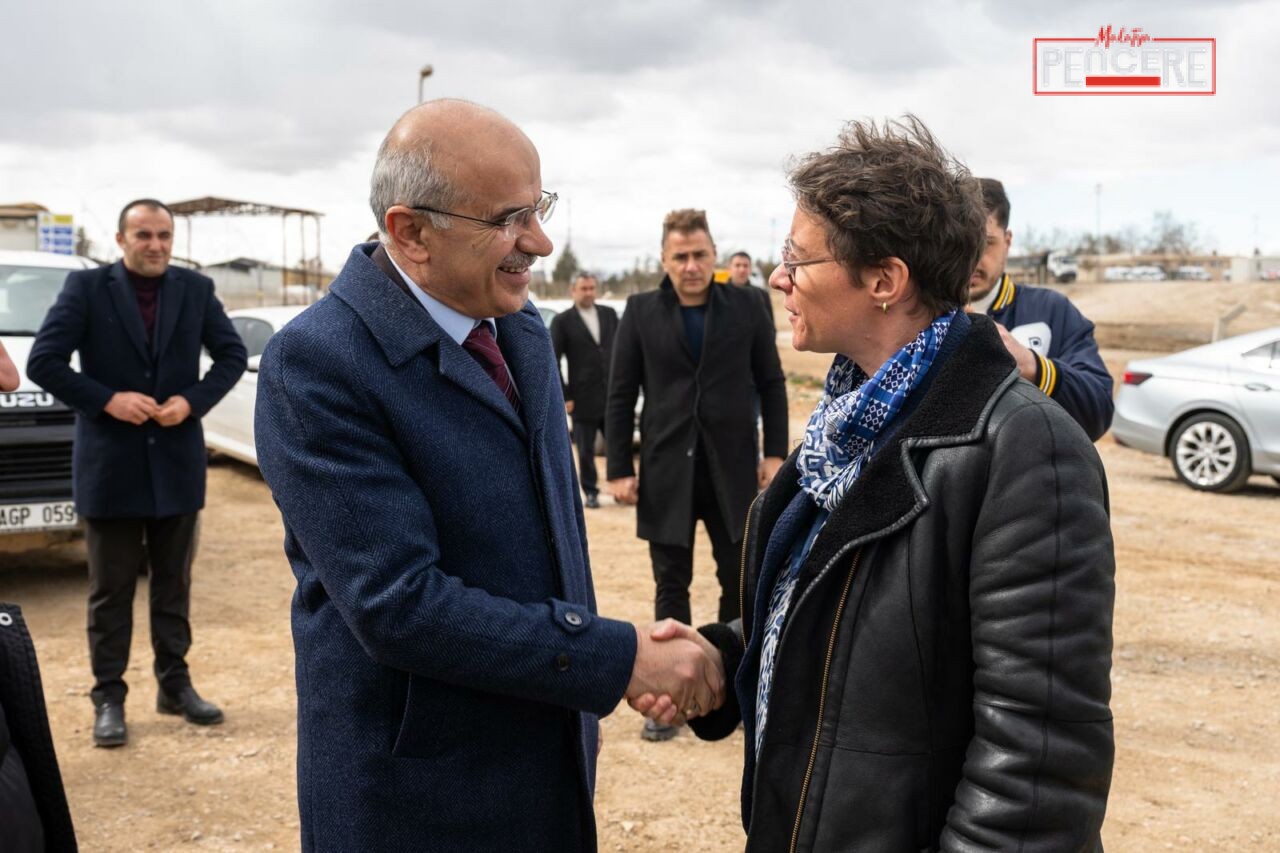 Malatya Büyükşehir Belediye Başkanı Sami Er, Fransa’nın Türkiye Büyükelçisi Isabelle