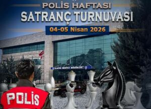 Polis Haftası etkinlikleri kapsamında Elazığ Emniyet Müdürlüğü tarafından düzenlenen satranç