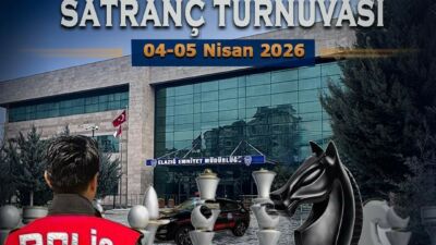 Polis Haftası etkinlikleri kapsamında Elazığ Emniyet Müdürlüğü tarafından düzenlenen satranç