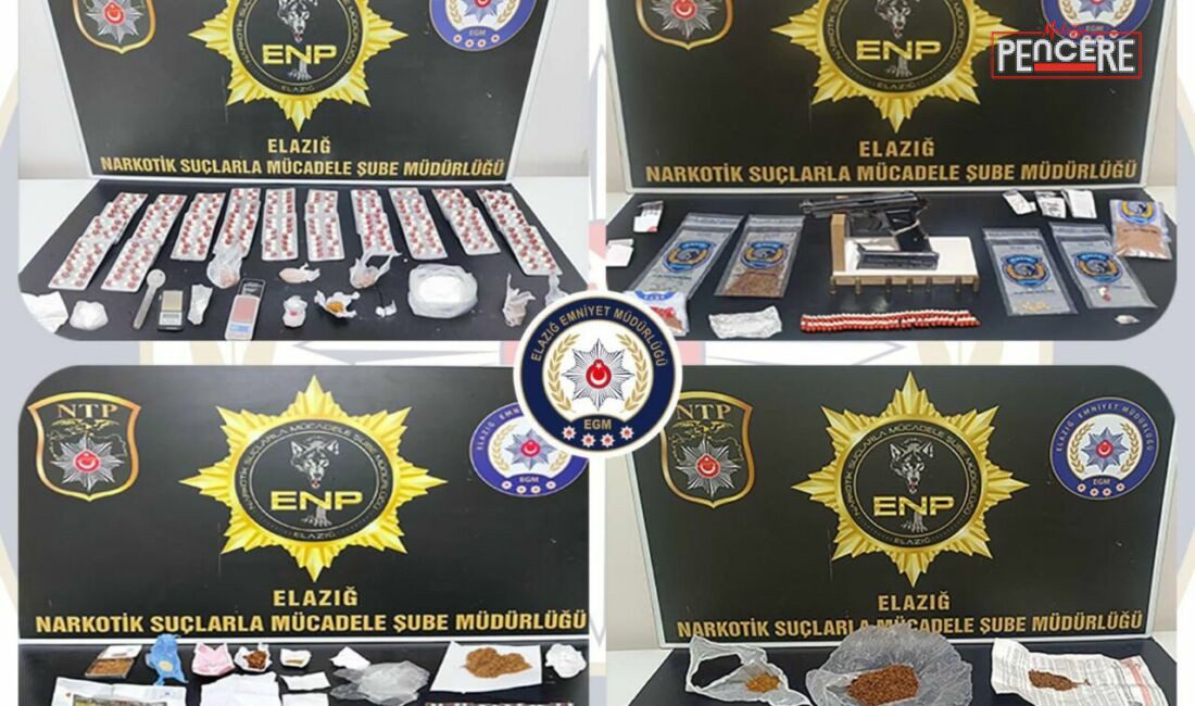 Elazığ İl Emniyet Müdürlüğü Narkotik ve Asayiş Şube Müdürlüğü, son