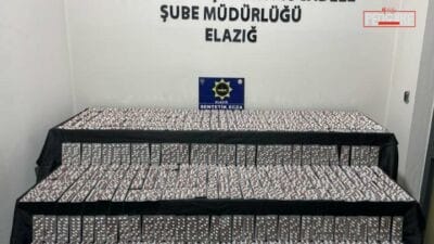Elazığ’da Sentetik Uyuşturucu Operasyonu: İl Emniyet Müdürlüğü ekipleri, 25 Mart