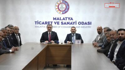 Büyük Birlik Partisi Genel Başkanı Mustafa Destici, Malatya Ticaret ve