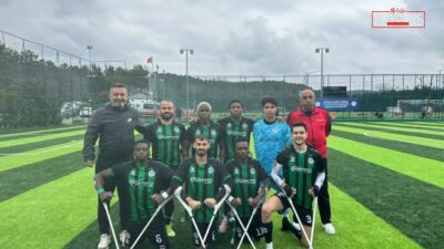 Ampute Futbol Süper Ligi’nde mücadele eden Malatya Büyükşehir Ampute Futbol