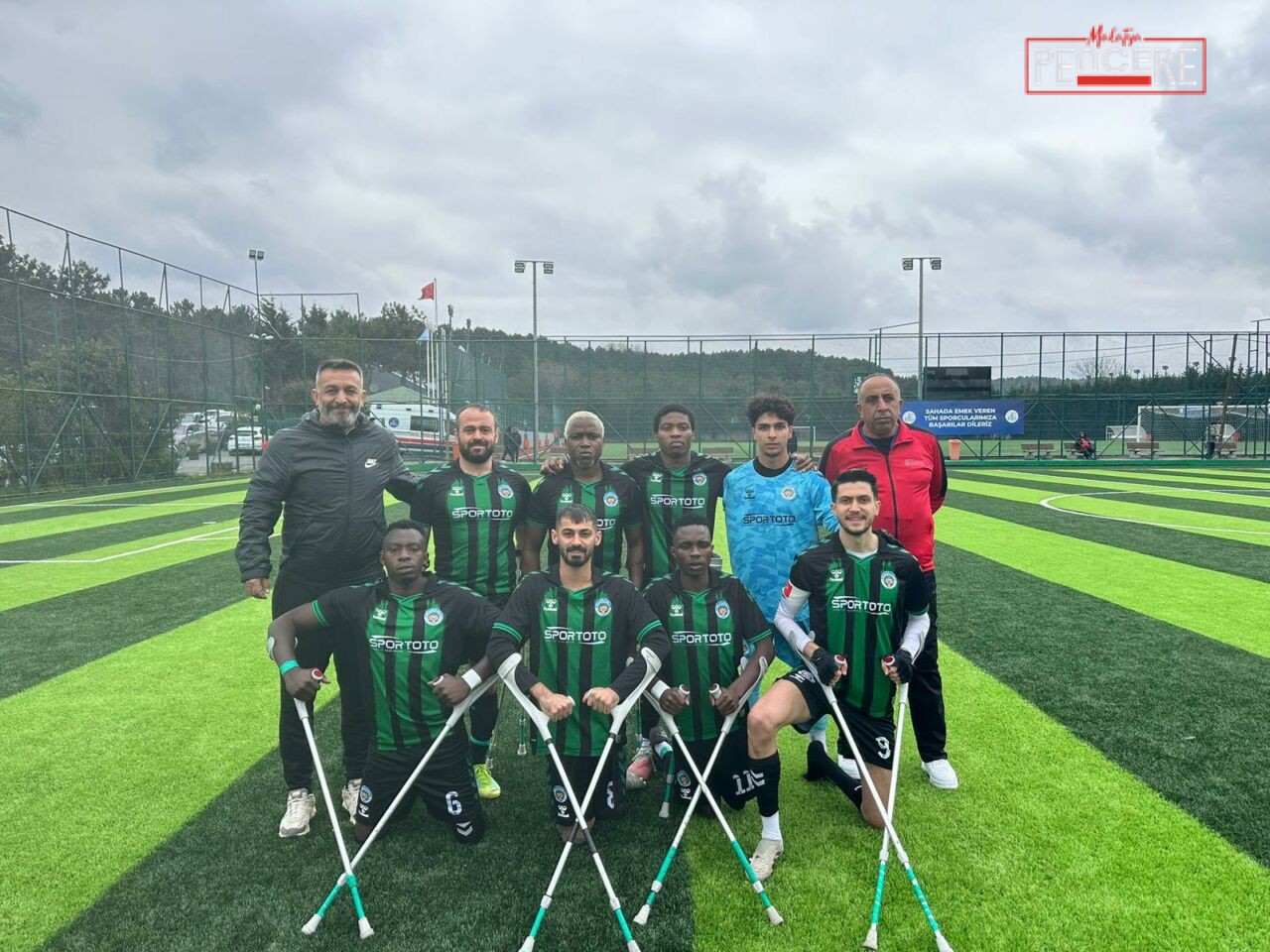 Ampute Futbol Süper Ligi’nde mücadele eden Malatya Büyükşehir Ampute Futbol