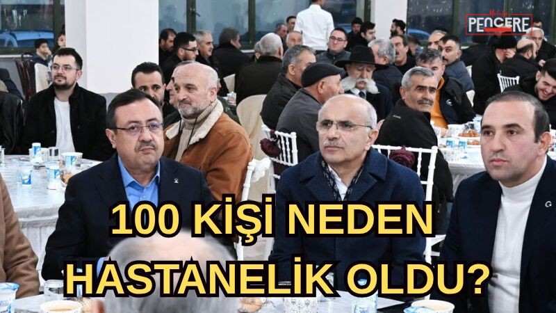 Malatya’nın Arapgir ilçesinde düzenlenen iftar programı sonrası 100’ü aşkın kişi