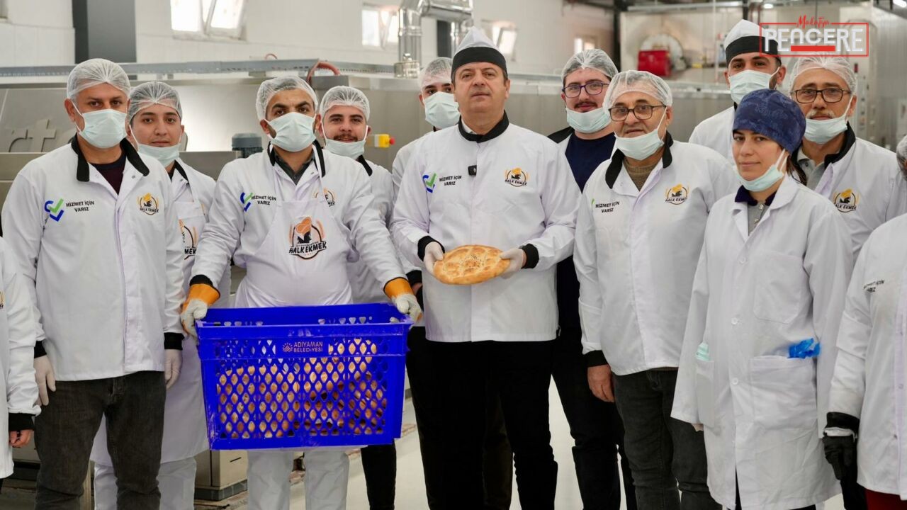 Adıyaman Belediyesi tarafından projelendirilen Halk Ekmek Fabrikası, Belediye Başkanı Abdurrahman