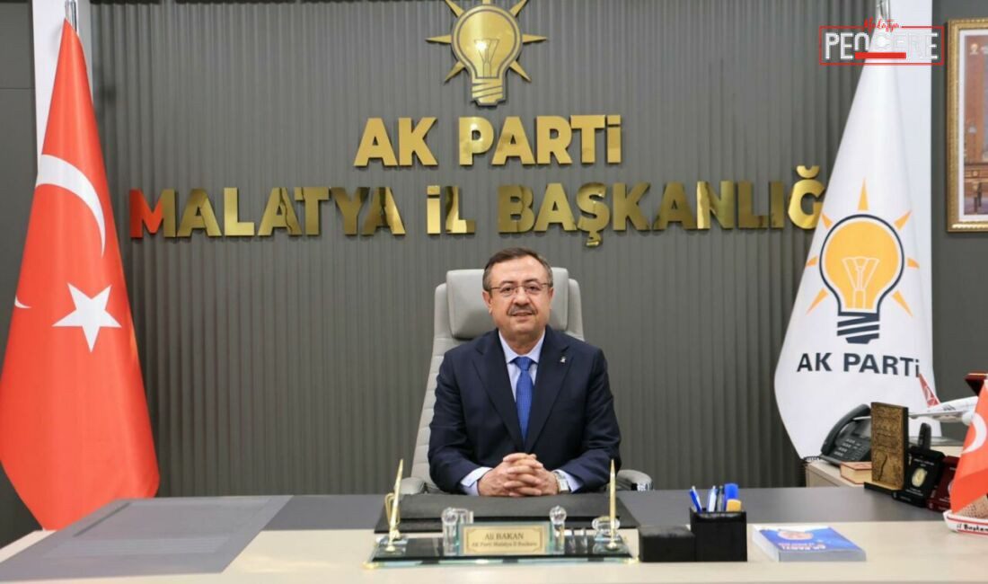 AK Parti Malatya İl Başkanı Ali Bakan, Kadir Gecesi münasebetiyle