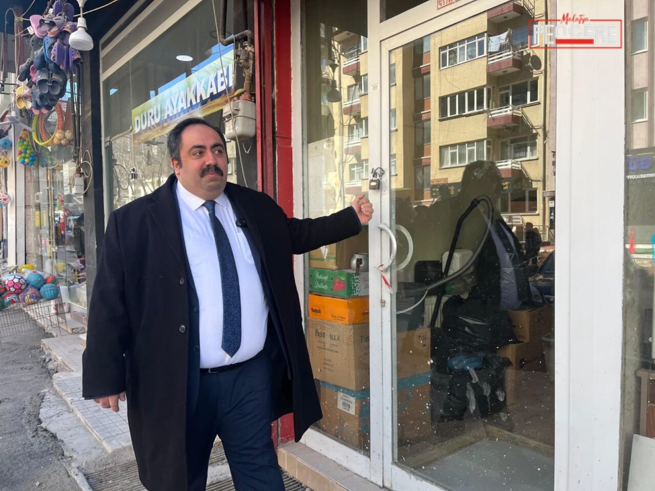 CHP Malatya İl Başkanı Barış Yıldız, Fuzuli Caddesi’nde süren çalışmalar