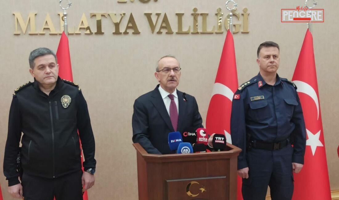 Vali Seddar Yavuz, Malatya’da asayiş, narkotik ve trafik verilerini paylaşarak