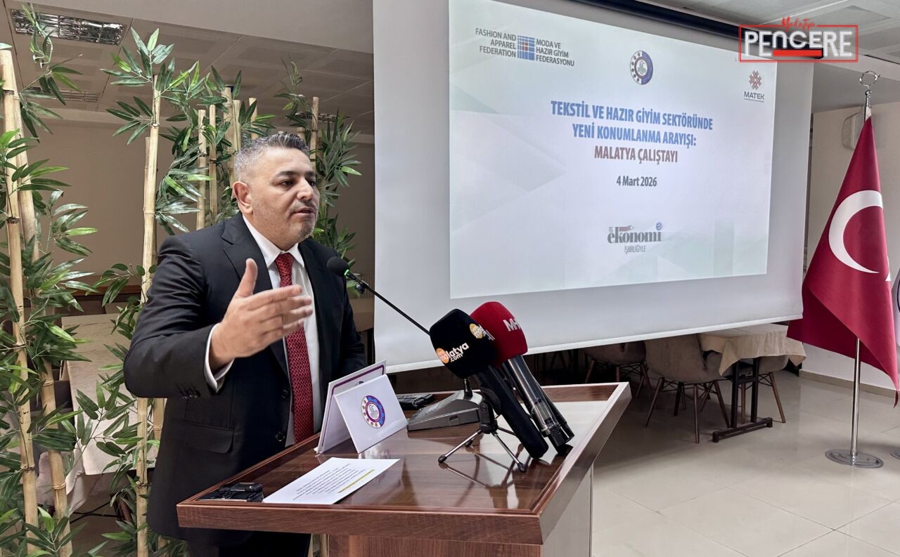 Malatya TSO Başkanı Oğuzhan Ata Sadıkoğlu, deprem sonrası tekstil sektöründe