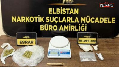 Kahramanmaraş Emniyet Müdürlüğü Narkotik Suçlarla Mücadele ekipleri 28 Şubat ve