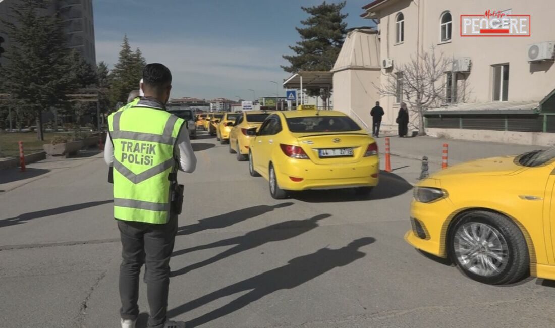 Malatya’da ticari taksi sürücüleri, artan akaryakıt ve işletme maliyetleri karşısında