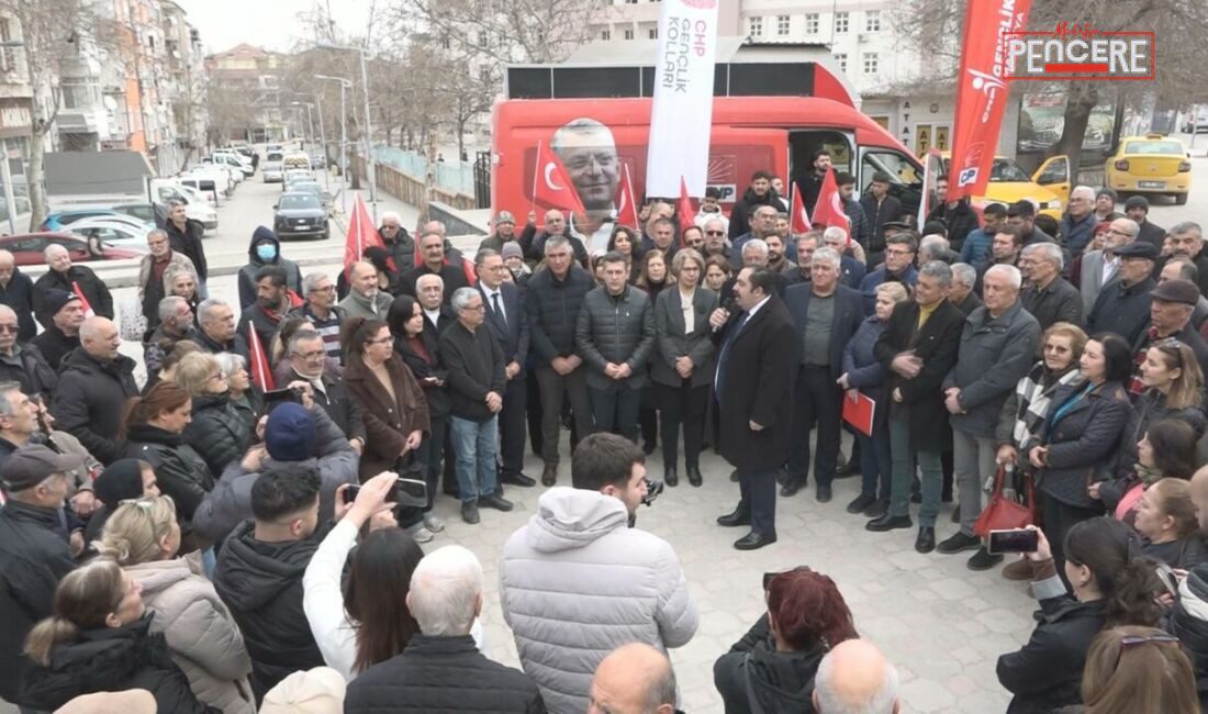 CHP Malatya İl Başkanlığı, Emeksizüz Kavşağı’nda düzenlenen basın açıklamasında tutuklu