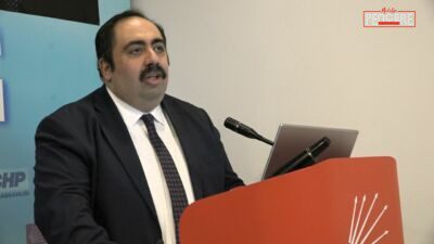 Cumhuriyet Halk Partisi (CHP) Malatya İl Başkanı Barış Yıldız ve