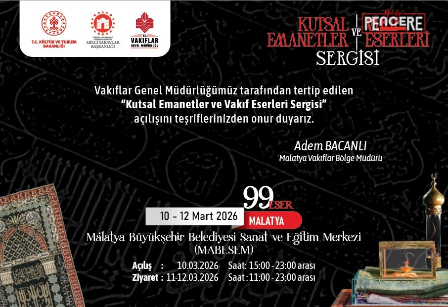 Ramazan ayı etkinlikleri kapsamında Vakıflar Genel Müdürlüğü ile Milli Saraylar