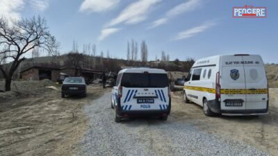 Malatya’nın Battalgazi ilçesinde bir inşaat alanında çalışan işçi dengesini kaybederek