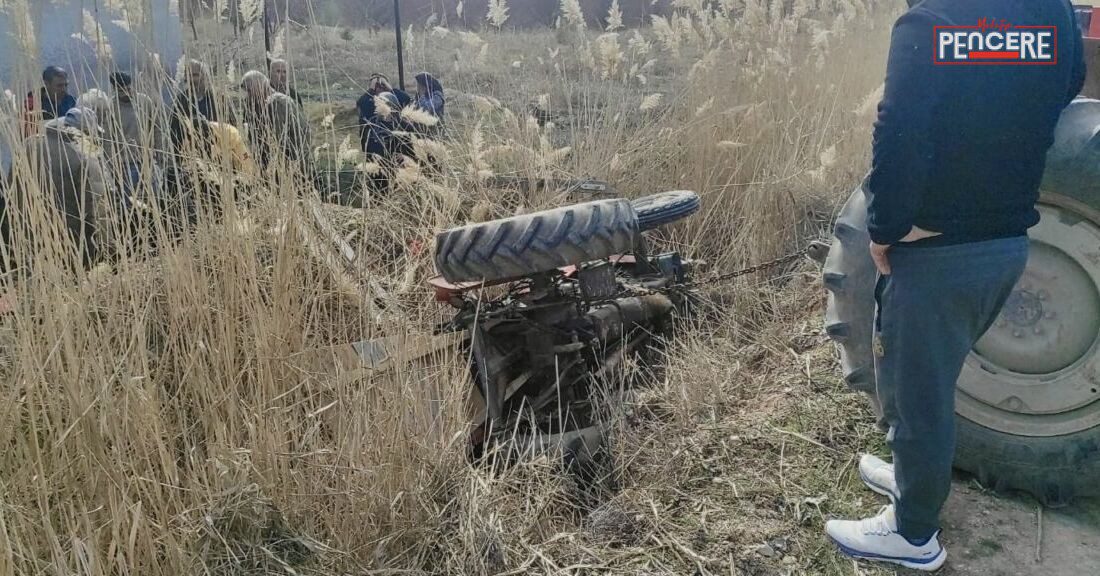 Malatya’nın Yazıhan ilçesinde seyir halindeki traktörün kanala devrilmesi sonucu 2