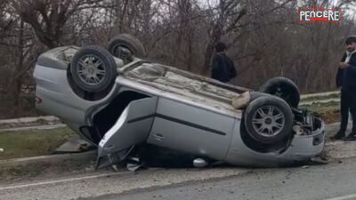 Malatya’nın Yeşilyurt ilçesi Yakınca Mahallesi’nde meydana gelen tek taraflı trafik