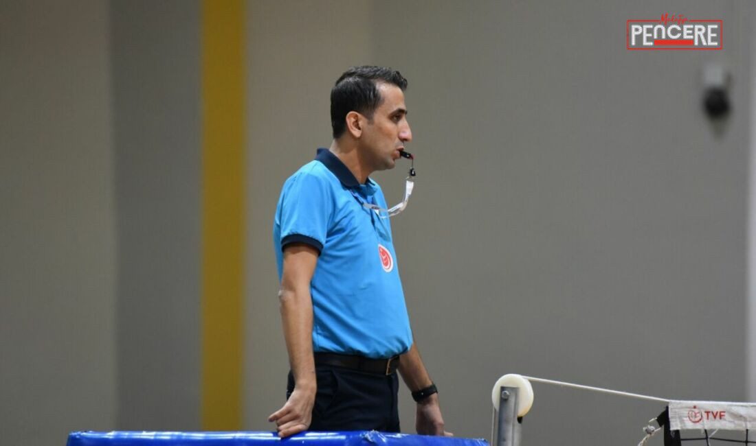 Malatya Voleybol İl Temsilcisi ve A klasman hakemi Furkan Salduz,