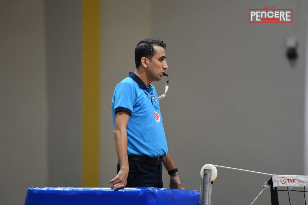 Malatya Voleybol İl Temsilcisi ve A klasman hakemi Furkan Salduz,