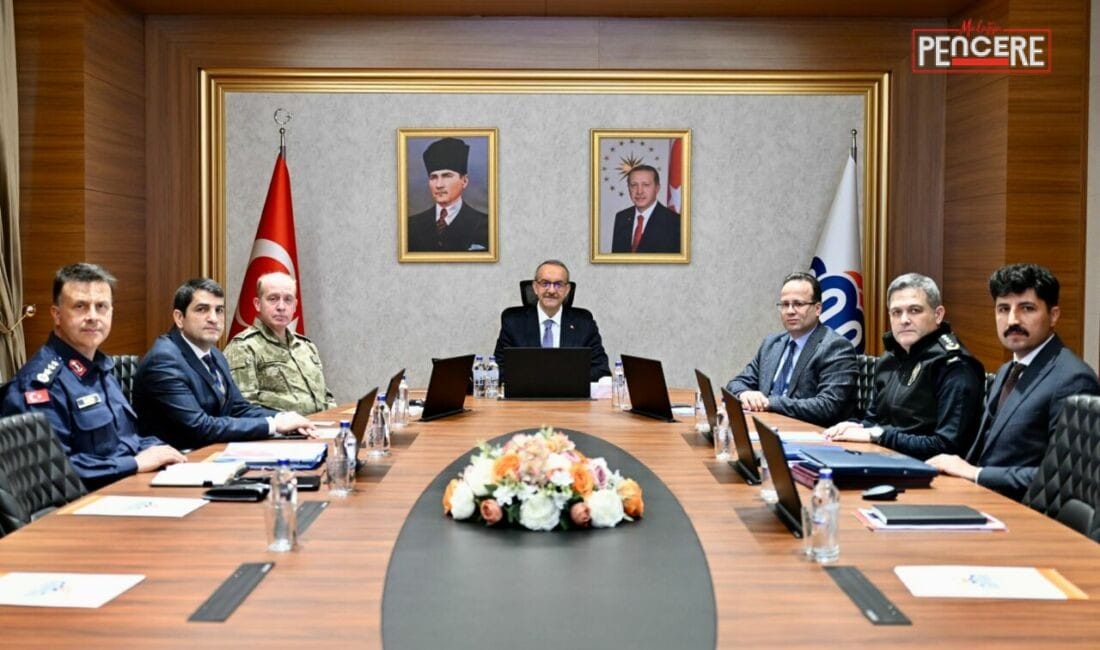 Malatya’da düzenlenen İl Güvenlik, Asayiş ve Koordinasyon Toplantısı’nda kent genelinde