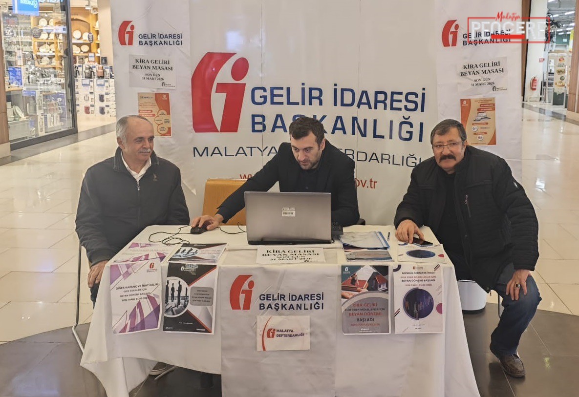 Malatya’da kira geliri elde eden mükellefler için 2025 yılına ait
