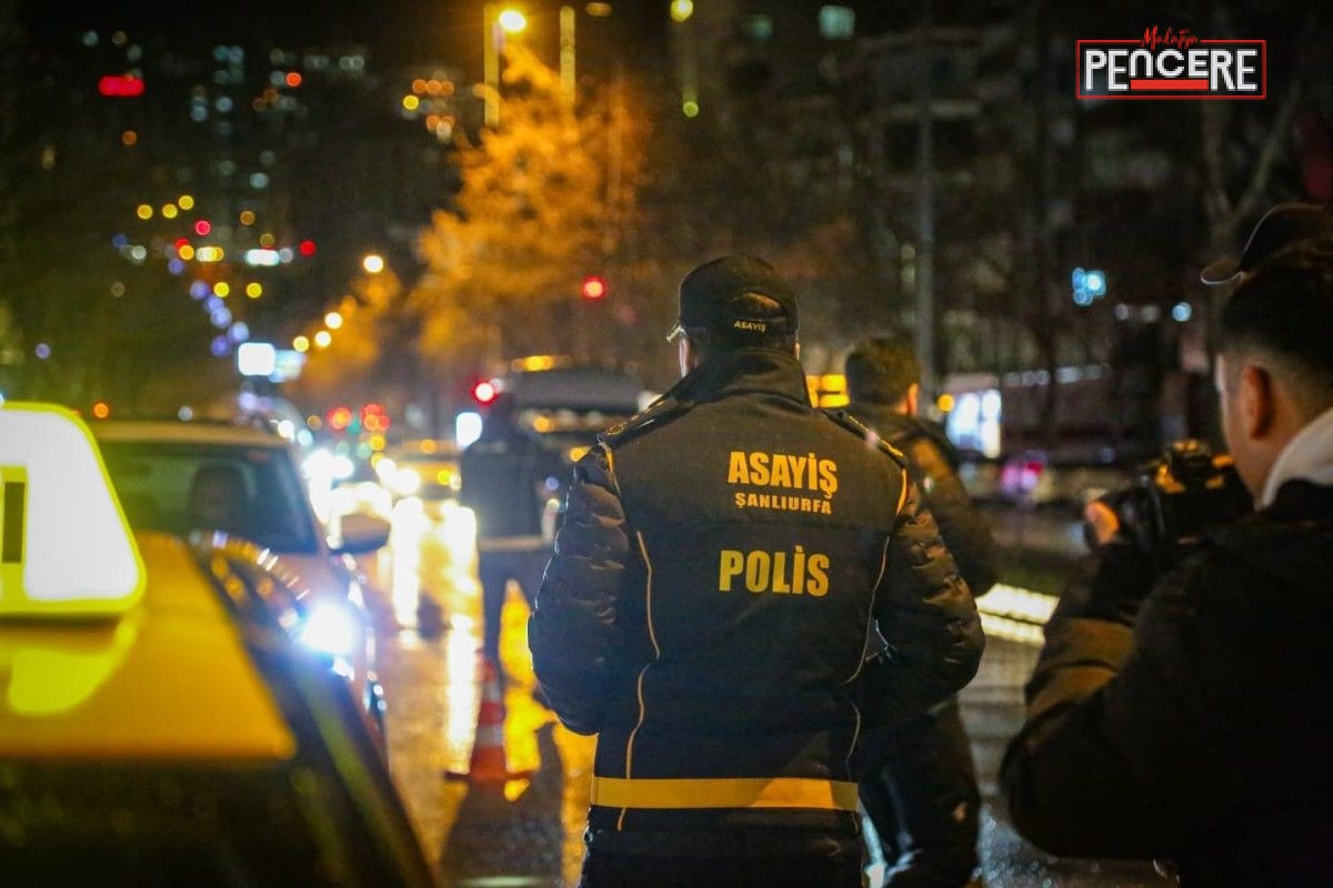Şanlıurfa İl Emniyet Müdürlüğü tarafından il genelinde gerçekleştirilen “Huzur-63” uygulamasında