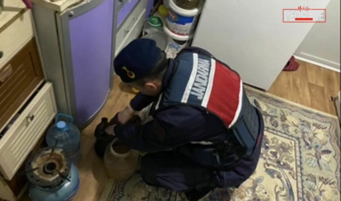 Malatya İl Jandarma Komutanlığı, yürüttüğü titiz çalışmalar sonucu 7 kilogram