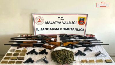 Malatya İl Jandarma Komutanlığı ekiplerinin kent genelinde düzenlediği operasyonlarda 768
