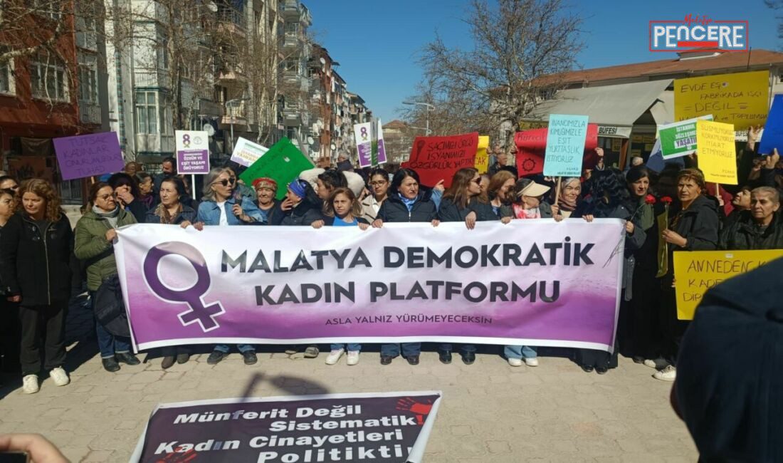 Malatya’da 8 Mart Dünya Emekçi Kadınlar Günü kapsamında siyasi partiler