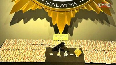 Malatya’da Narkotik Suçlarla Mücadele Şube Müdürlüğü ekiplerinin “torbacı” olarak tabir